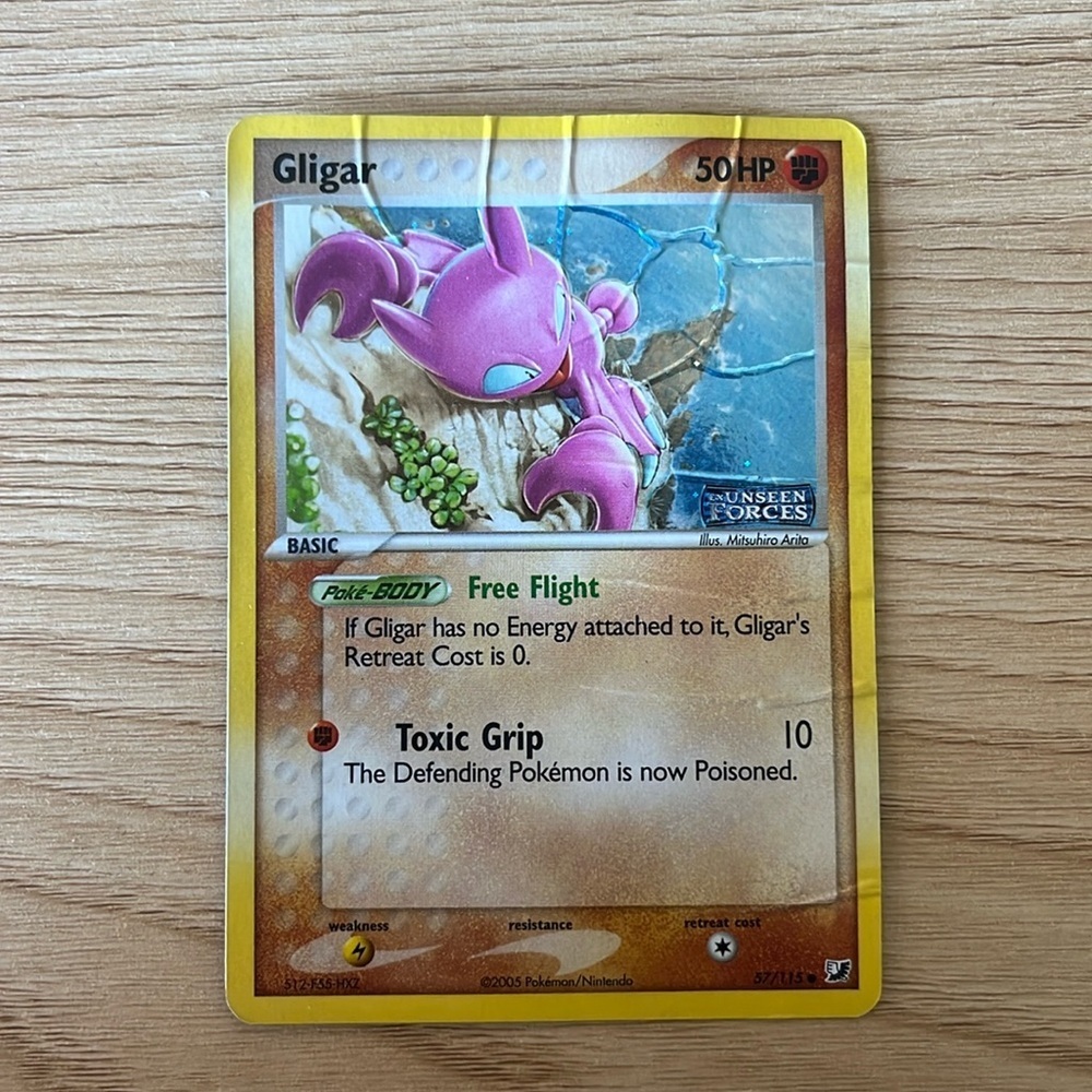 Gilgar 2005 Pokémon card